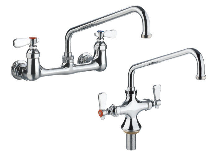 Commercial Kitchen Faucets Wall Mounted
 Single Double Pantry Faucet Deck Mounted Wall Mount