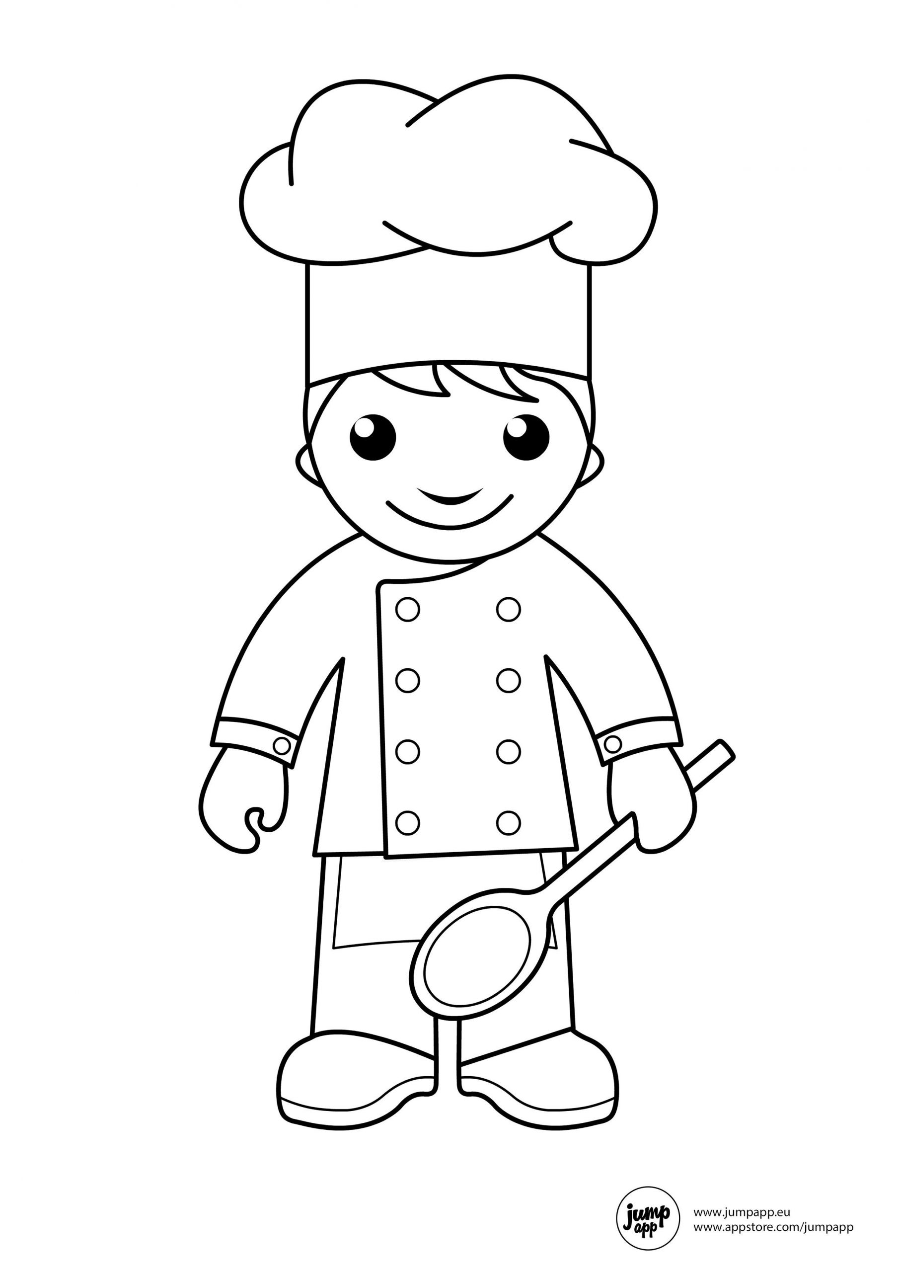 Community Helpers Coloring Pages For Toddlers
 Pin by Jump App on Printable Coloring Pages