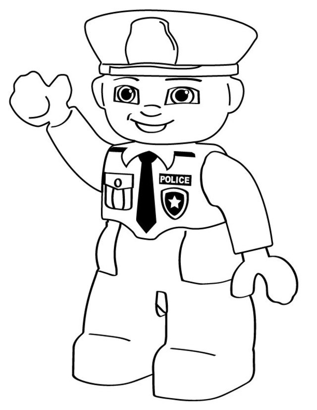 20 Best Community Helpers Coloring Pages for toddlers - Home, Family