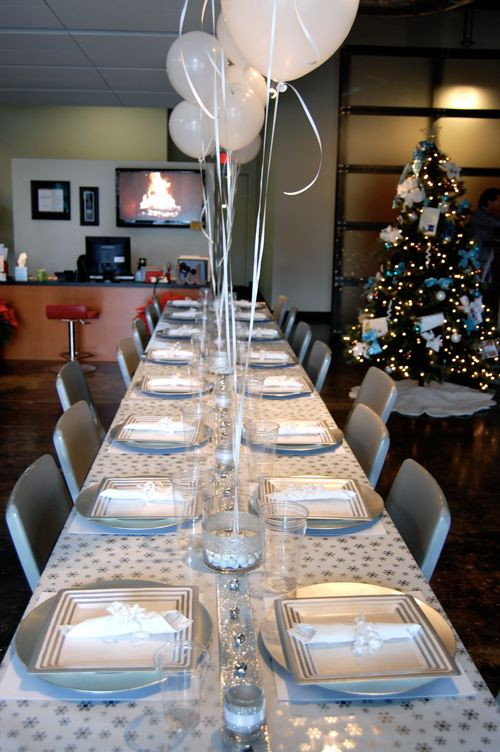 Company Holiday Party Ideas On A Budget
 Decor for a Winter Wonderland Themed pany Christmas