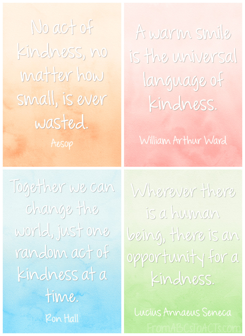 Compassion Quotes For Kids
 Teaching Kids to be Kind line
