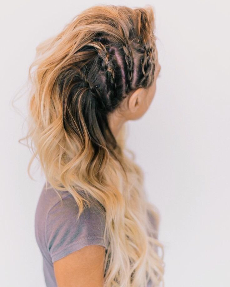 Concert Hairstyles For Long Hair
 25 bästa Viking braids idéerna på Pinterest