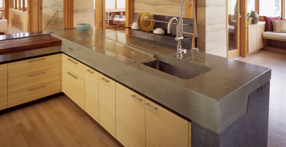 Concrete Counters Kitchen
 The Most Popular Materials for Kitchen Countertops