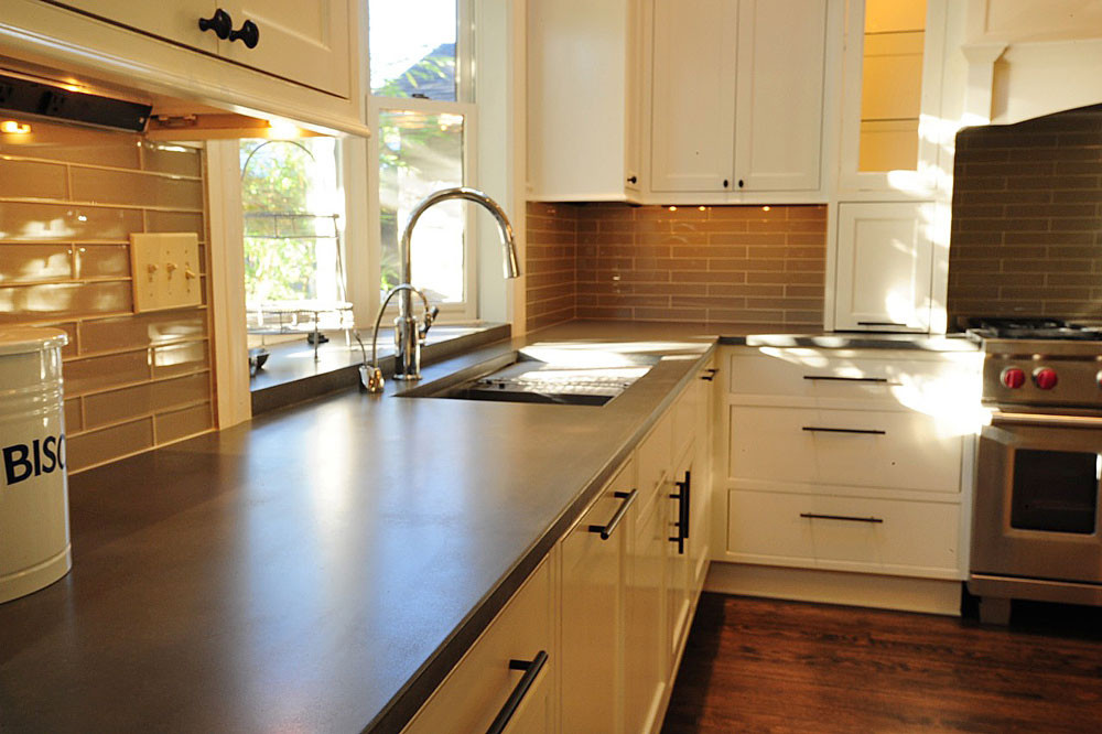 Concrete Counters Kitchen
 Save Money and Pour Your Own Concrete Kitchen Counter Tops