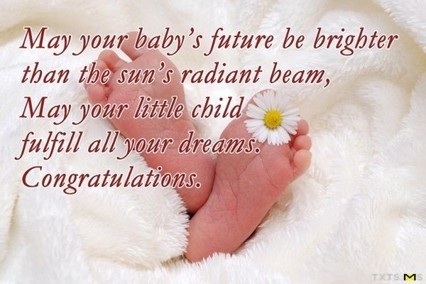 Congrats On Your New Baby Quotes
 40 Congratulations Quotes for Newborn Baby Boy