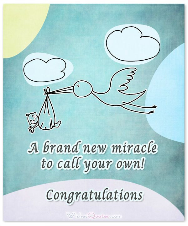 Congrats On Your New Baby Quotes
 Newborn Baby Congratulation Messages with Adorable