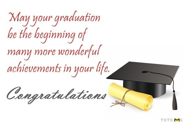 Congratulation On Your Graduation Quotes
 Congratulations Wishes for Graduation Day Quotes