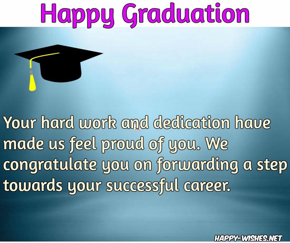 Congratulations On Graduation Quotes
 Happy Graduation wishes Quotes and images
