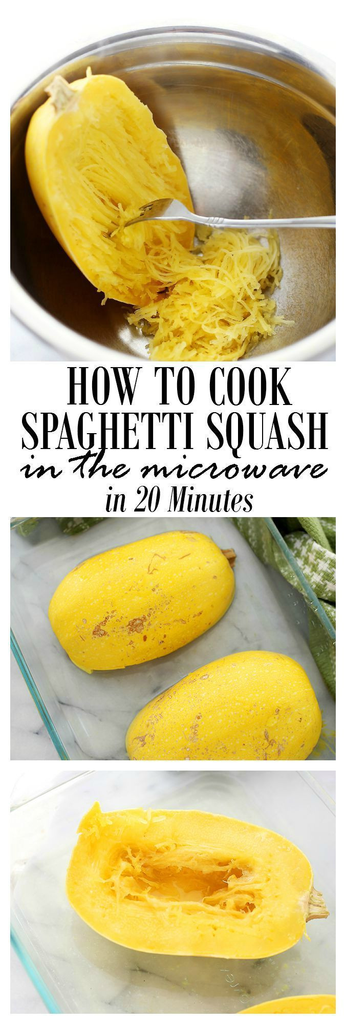 Cook Spaghetti In Microwave
 How to Cook Spaghetti Squash in the Microwave