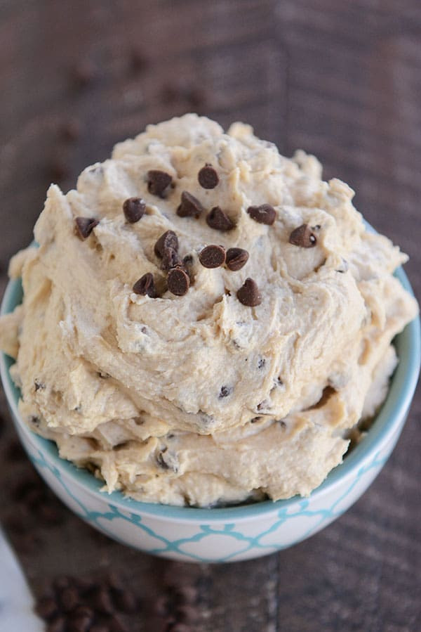 Cookie Dough Icing
 Chocolate Chip Cookie Dough Frosting Egg free