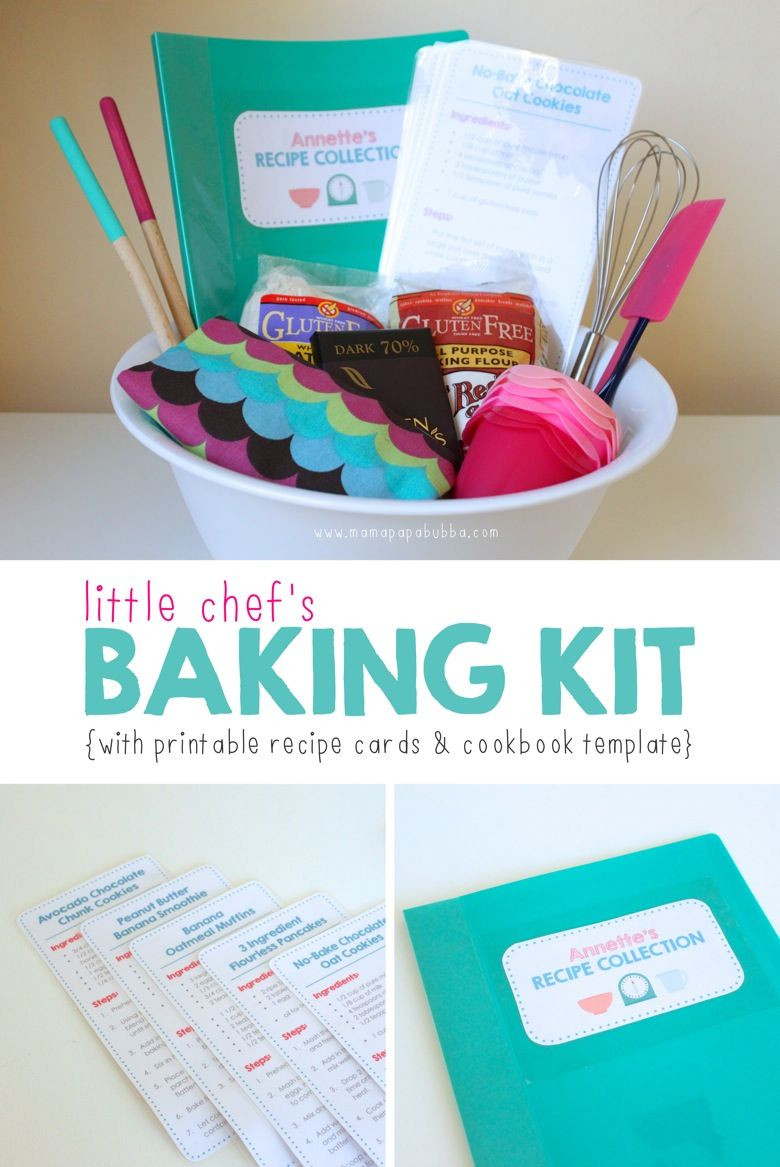 Cooking Gifts For Kids
 Little Chef s Baking Kit Gift with free printables