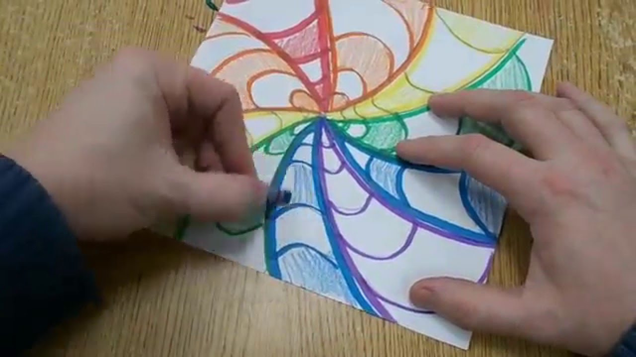 Cool Arts For Kids
 Easy Op Art Design for Kids