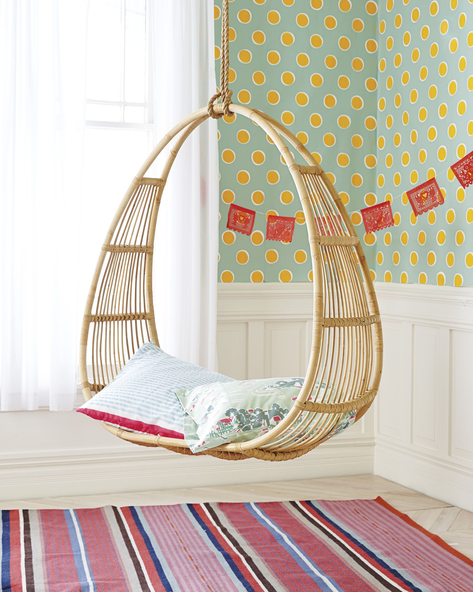 Cool Chairs For Kids Room
 Hanging Rattan Chair for Interior and Exterior Uses