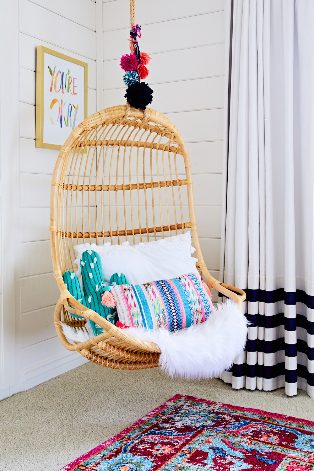 Cool Chairs For Kids Room
 Trendspotting Hanging Chairs are Swinging into Kids