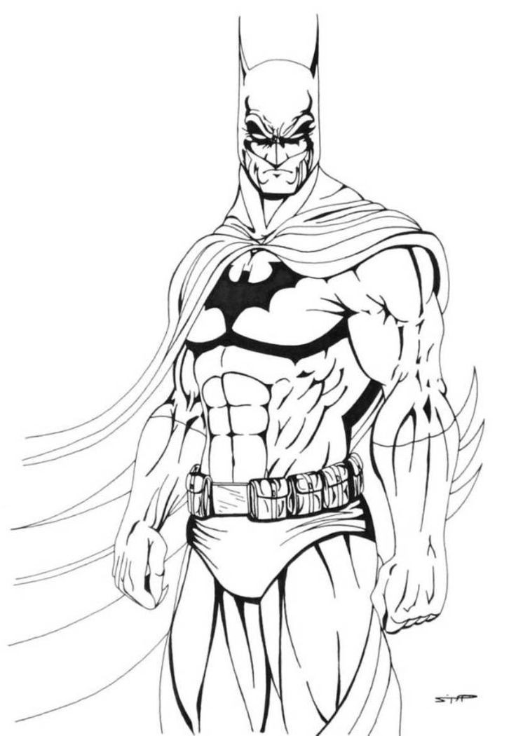 Cool Coloring Books For Kids
 Download and Print Cool Batman Coloring Pages