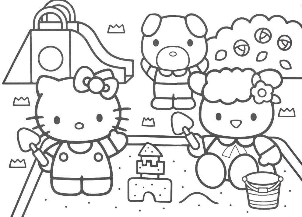 Cool Coloring Books For Kids
 Hello Kitty Cool Coloring Pages