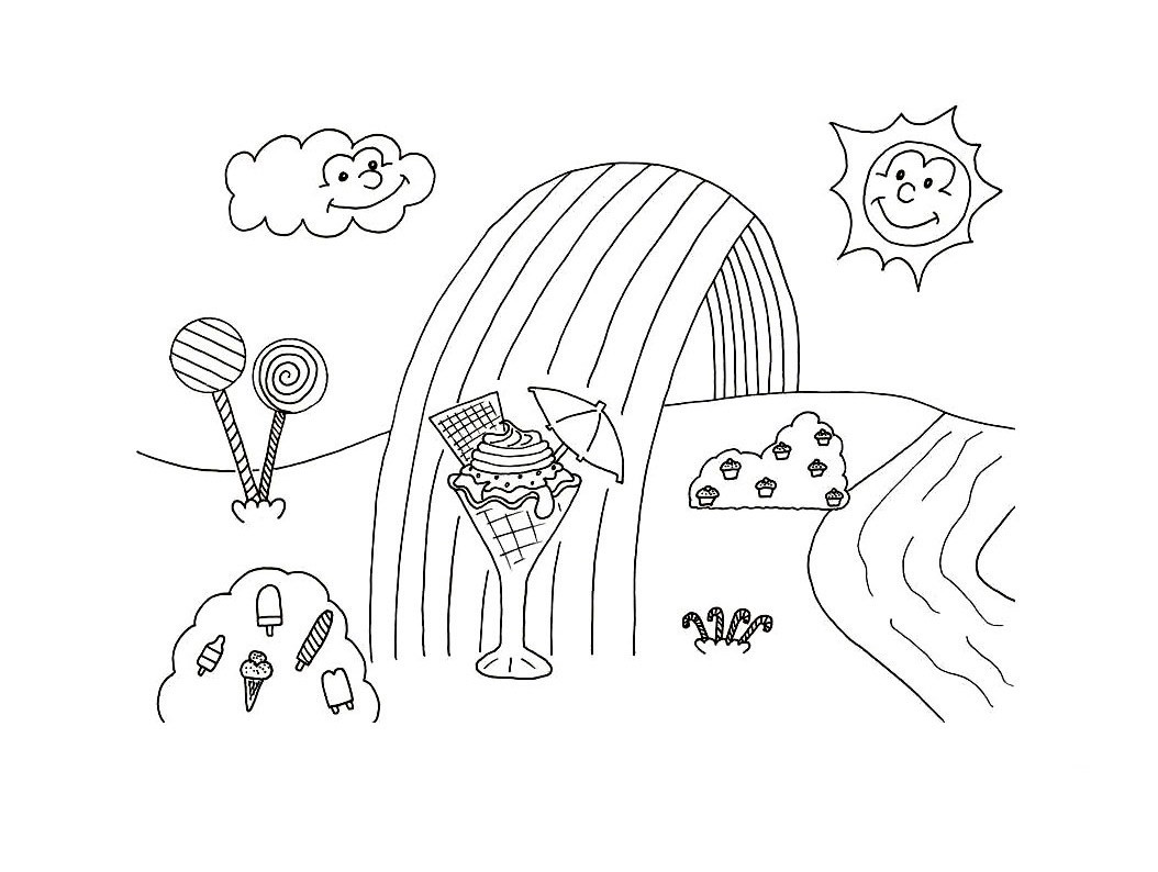 Cool Coloring Pages For Kids
 Cute Candyland Coloring Pages To Printable