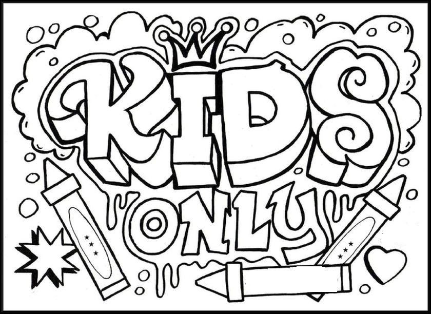 Cool Coloring Pages For Older Kids
 fun coloring pages for kids