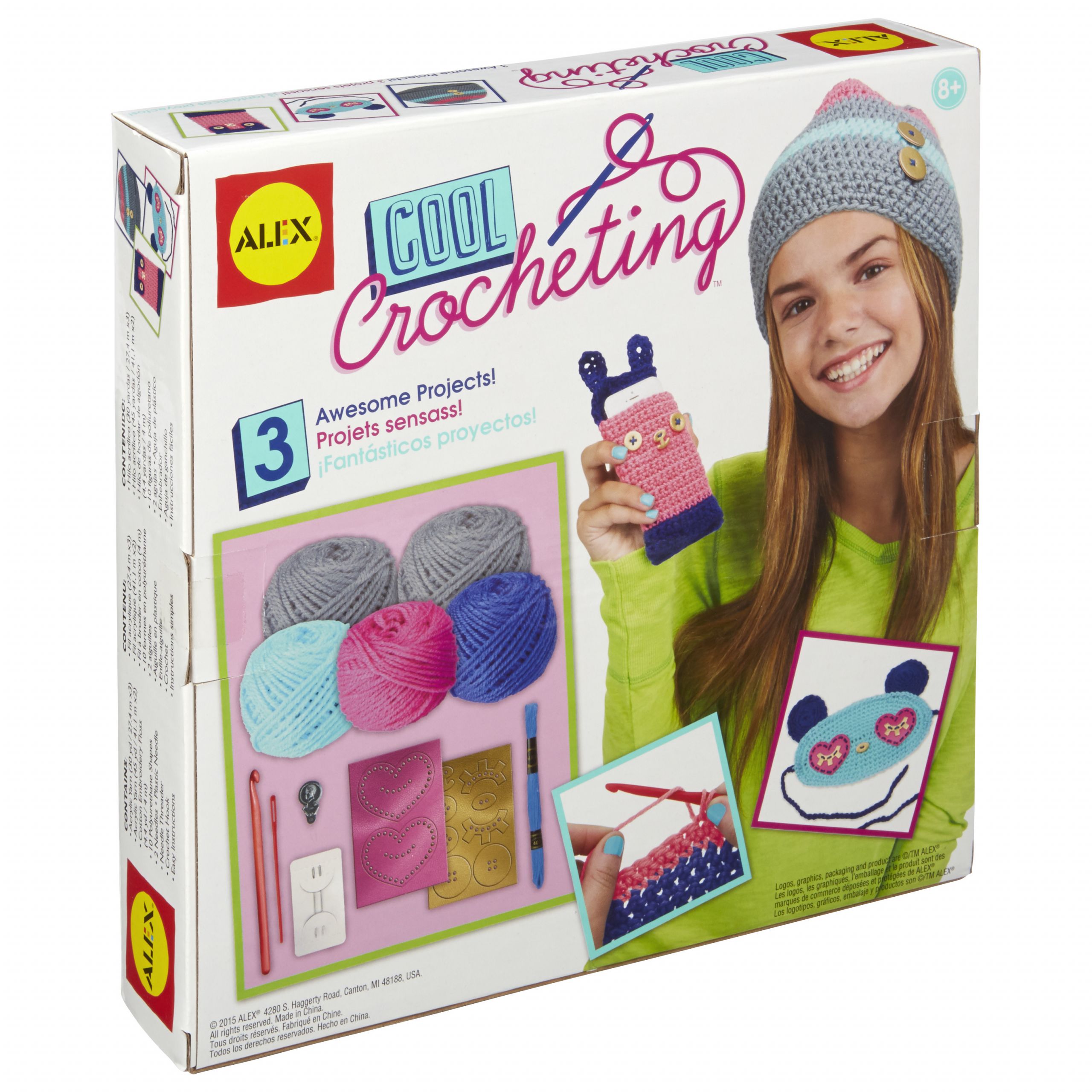 Cool Craft Kits
 ALEX Toys Craft Cool Crocheting Kit AlexBrands