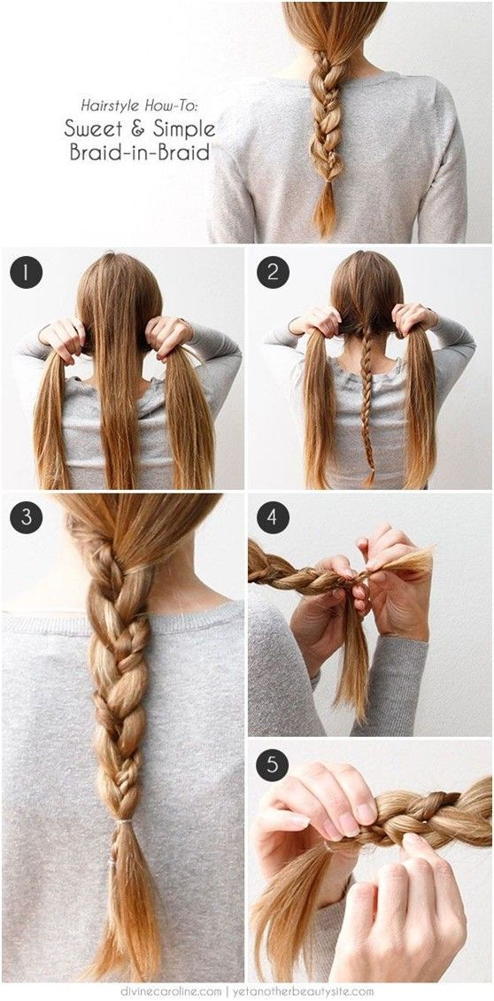 Cool Easy Braid Hairstyles
 20 Cute and Easy Braided Hairstyle Tutorials