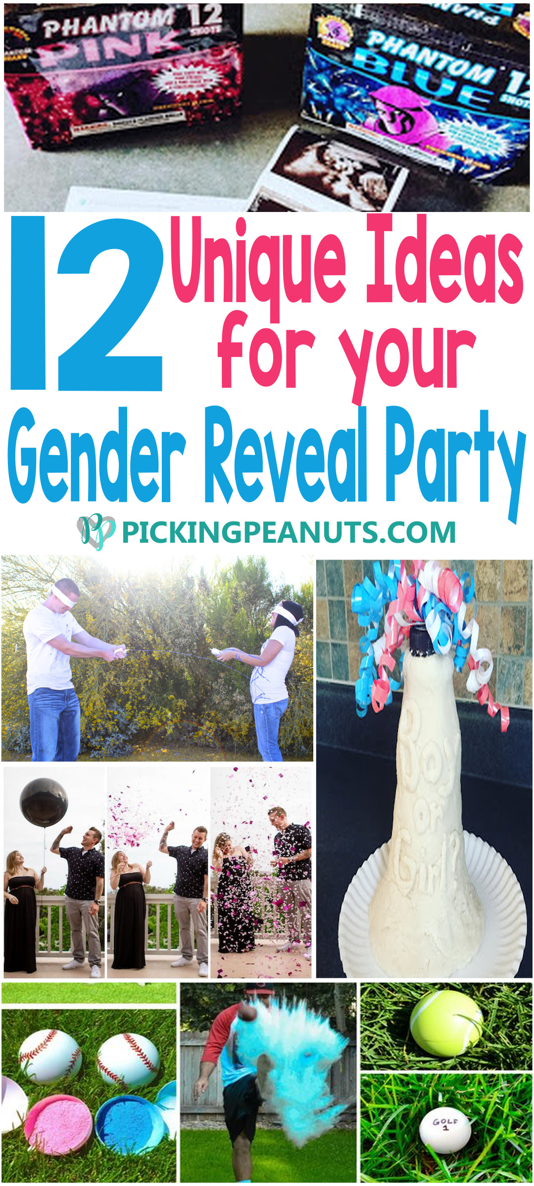 Cool Gender Reveal Party Ideas
 12 Unique Gender Reveal Party Ideas PickingPeanuts