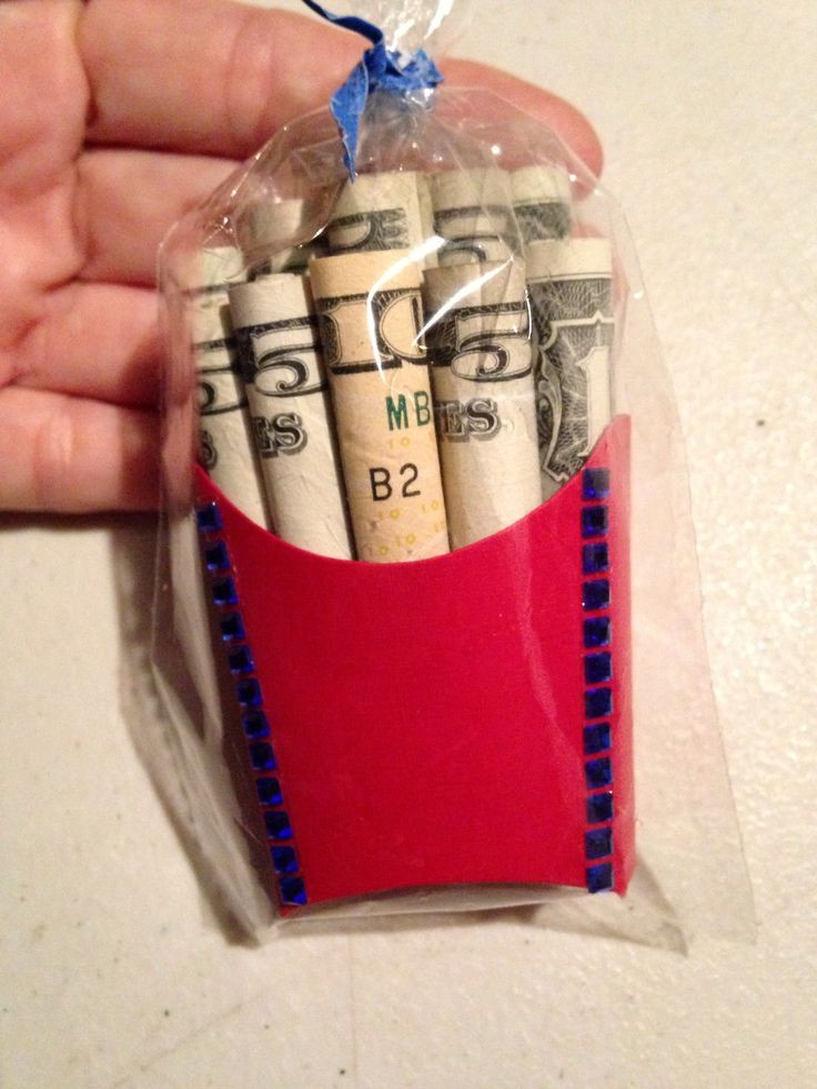 Cool Holiday Gift Ideas
 Cool money t idea MONEY FRIES