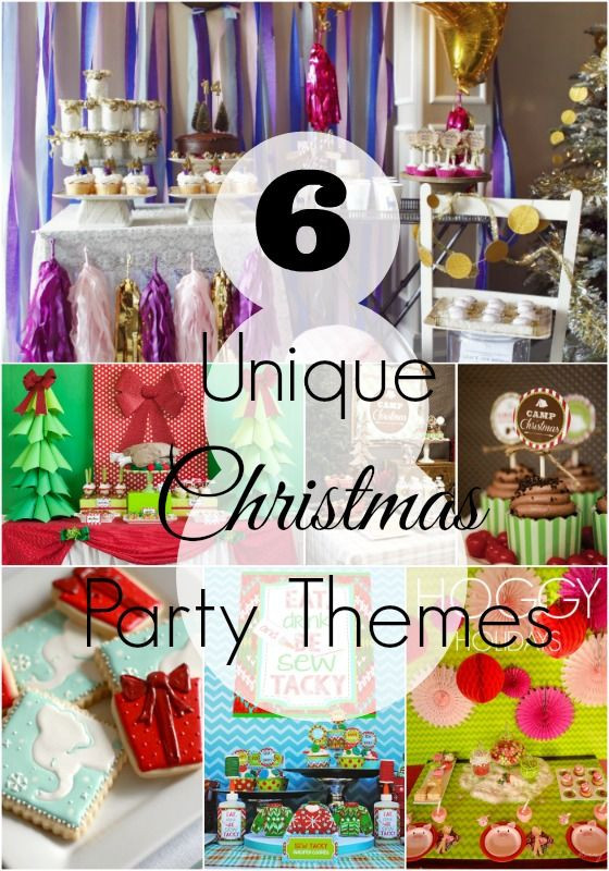 Cool Holiday Party Ideas
 6 Unique Christmas Party Themes