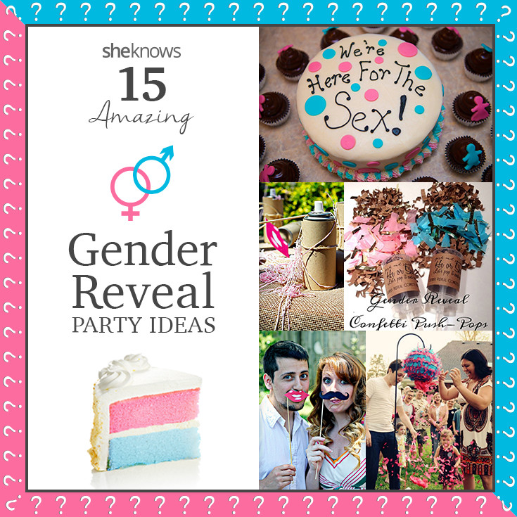 Cool Ideas For Gender Reveal Party
 15 Cool and creative gender reveal party ideas 15 Awesome