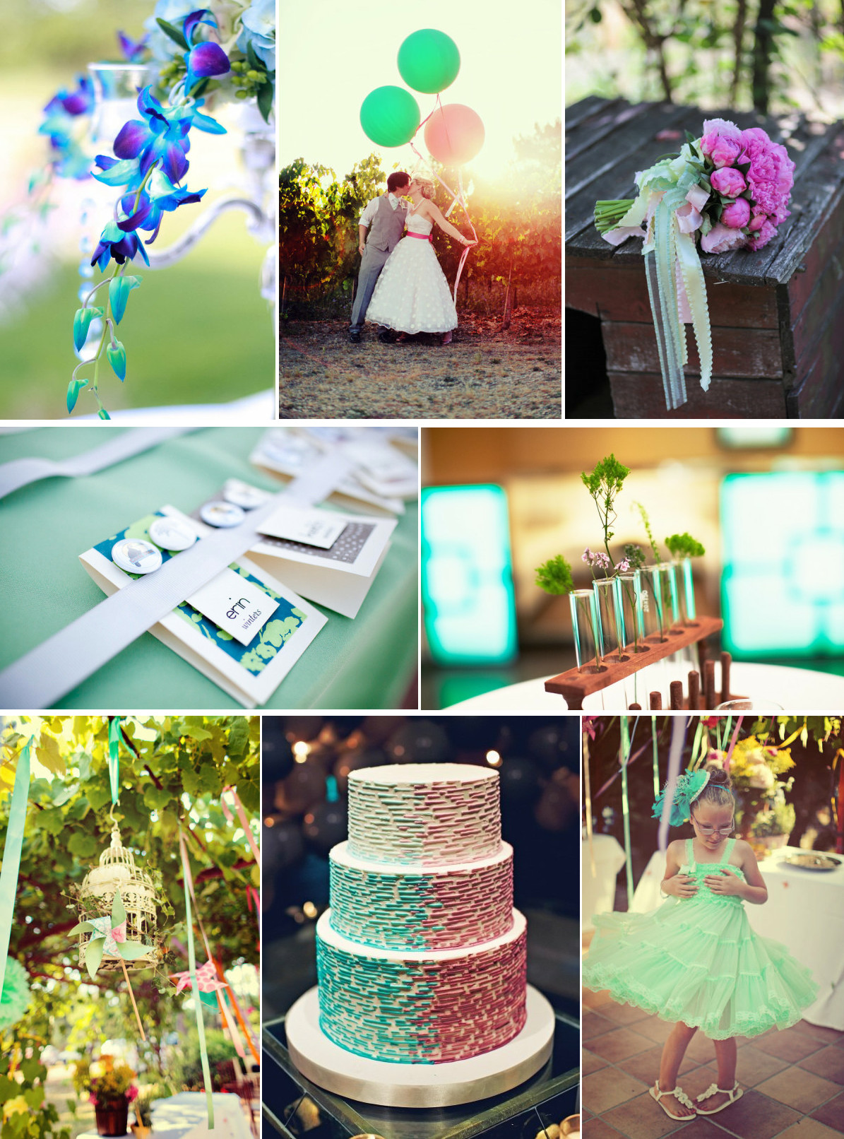 Cool Wedding Colors
 daqueri ice wedding colors cool summer palette