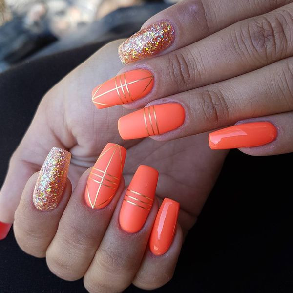 Coral Nail Ideas
 Coral Nail Designs Top Eye Catching Art Ideas