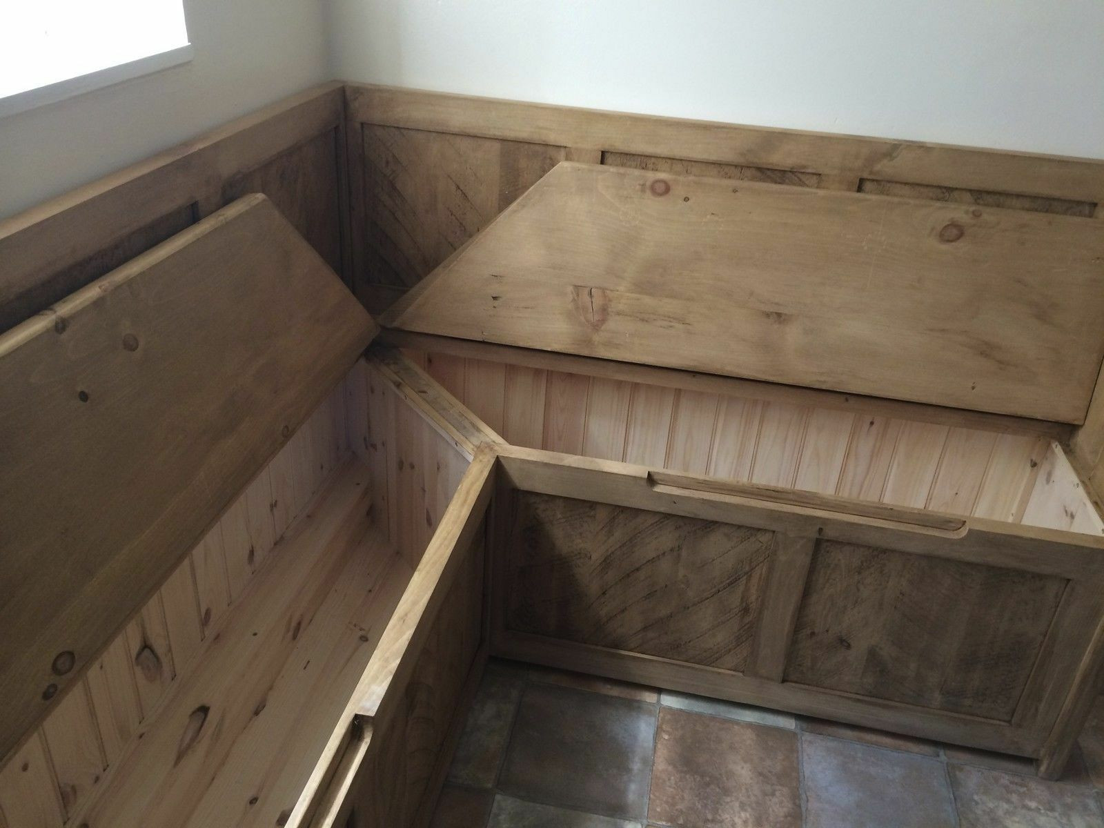 Corner Bench Seating With Storage
 How to Build a Corner Storage Bench