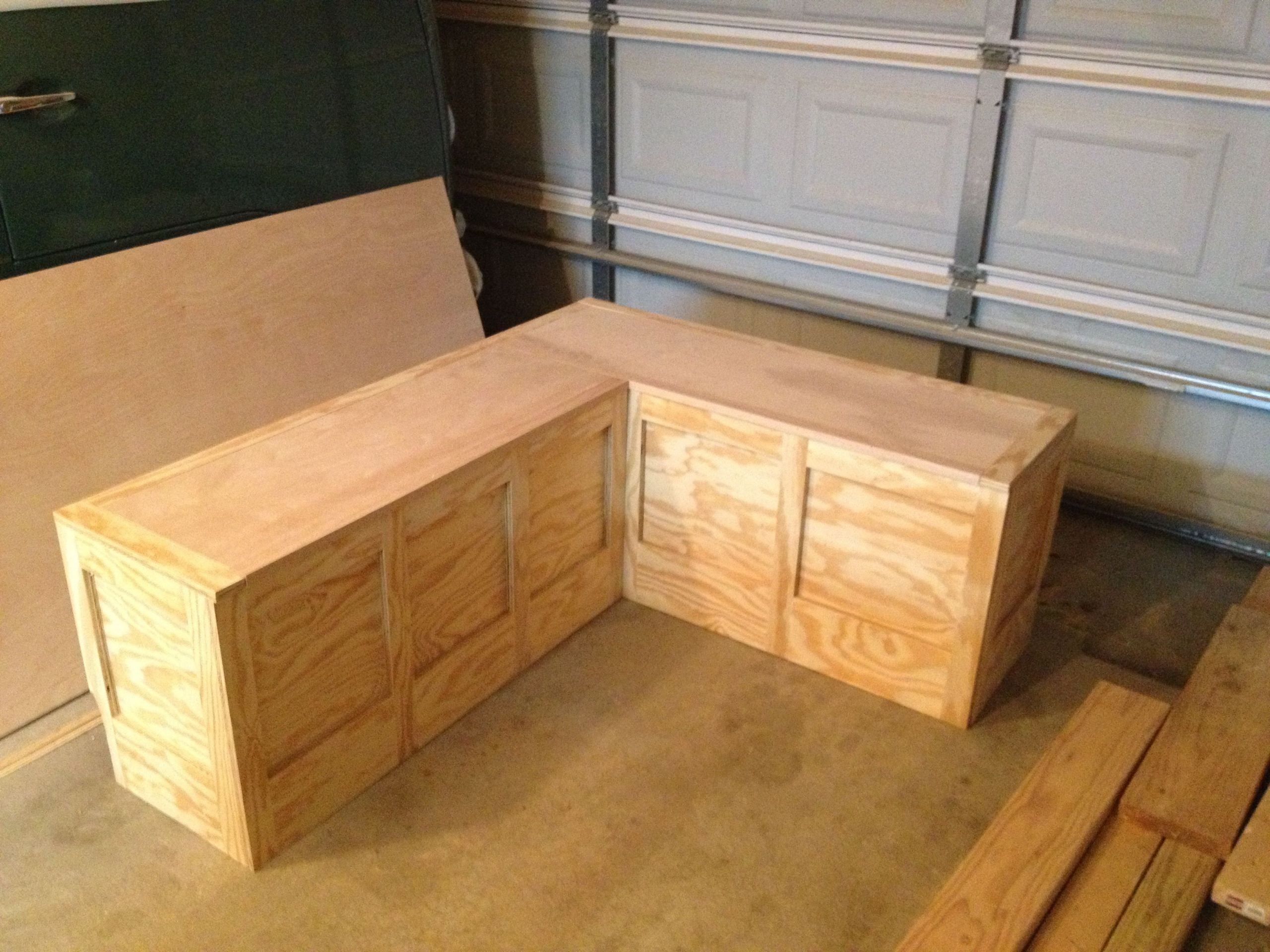 Corner Bench Seating With Storage
 Custom Corner Bench Toy Box