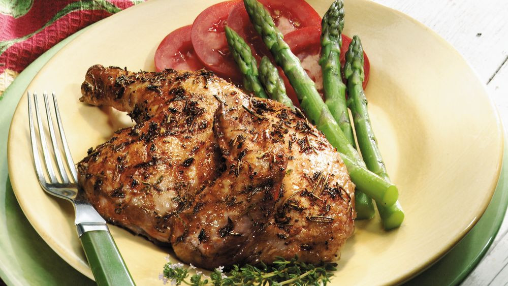 Cornish Hens On The Grill
 Grilled Herbed Cornish Hens recipe from Pillsbury