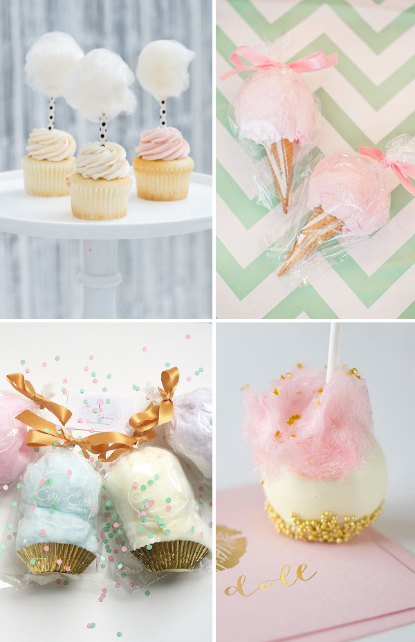 Cotton Candy Wedding Favors
 A Whimsical Wedding Treat Cotton Candy Wedding Ideas
