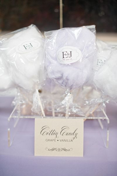 Cotton Candy Wedding Favors
 King Plow Wedding by Harwell graphy Part 2
