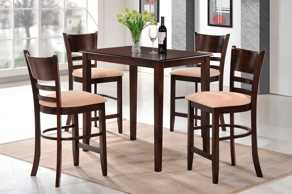 Counter Height Kitchen Sets
 Counter Height Wood Kitchen Dining Set Table Stools