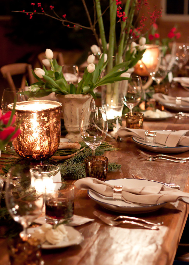 Country Christmas Party Ideas
 Get the Look A Woodland Inspired Christmas Table