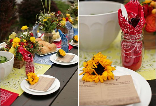 Country Engagement Party Ideas
 engagement party bbq ideas