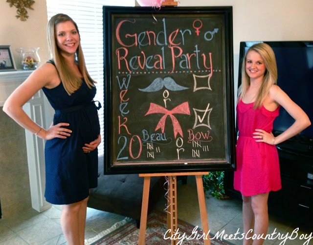 Country Gender Reveal Party Ideas
 City Girl Meets Country Boy GENDER REVEAL PARTY & 20 WEEKS
