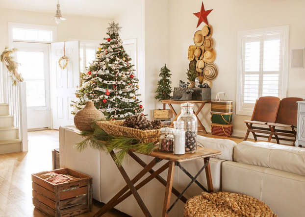 Country Living Room Decoration
 33 Best Christmas Country Living Room Decorating Ideas