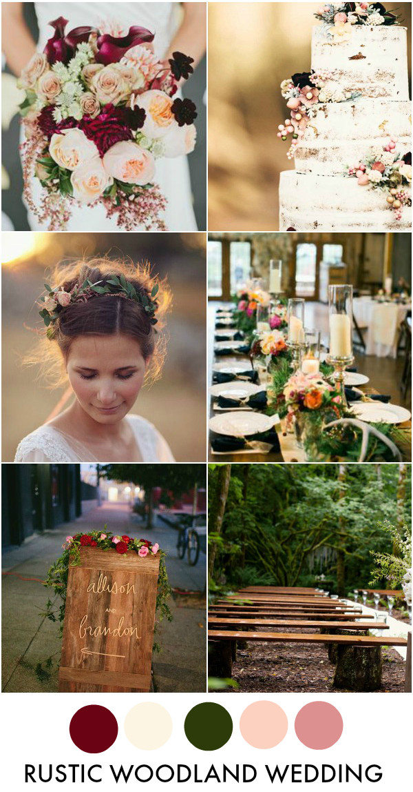 Country Wedding Color Schemes
 La Petite Fashionista La Petite Wedding Designing a