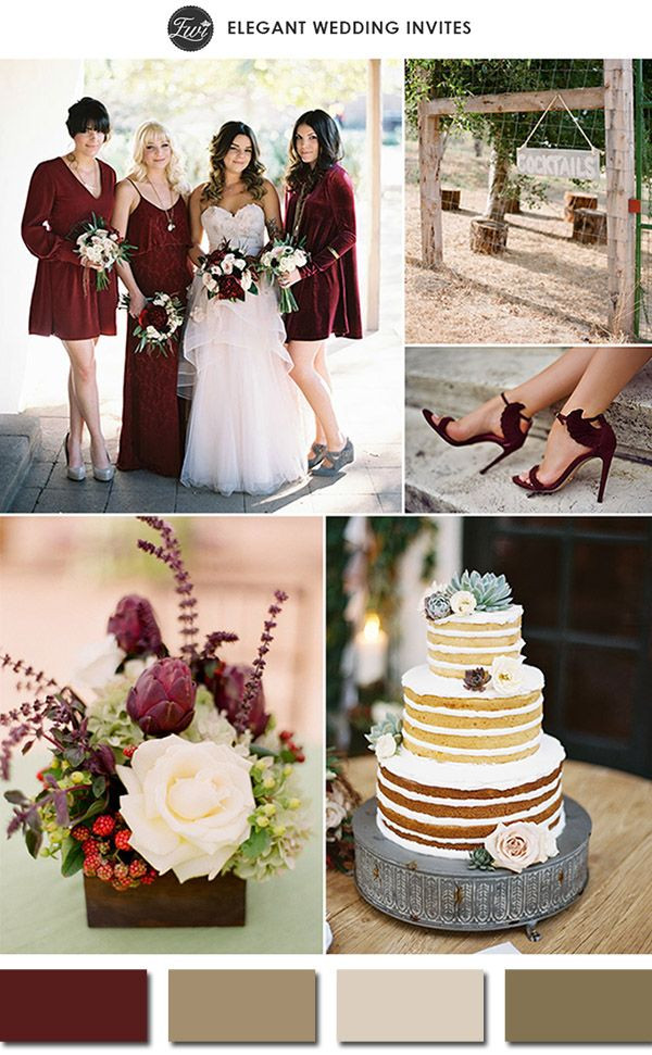 Country Wedding Color Schemes
 Top 10 Most Popular Wedding Color Schemes