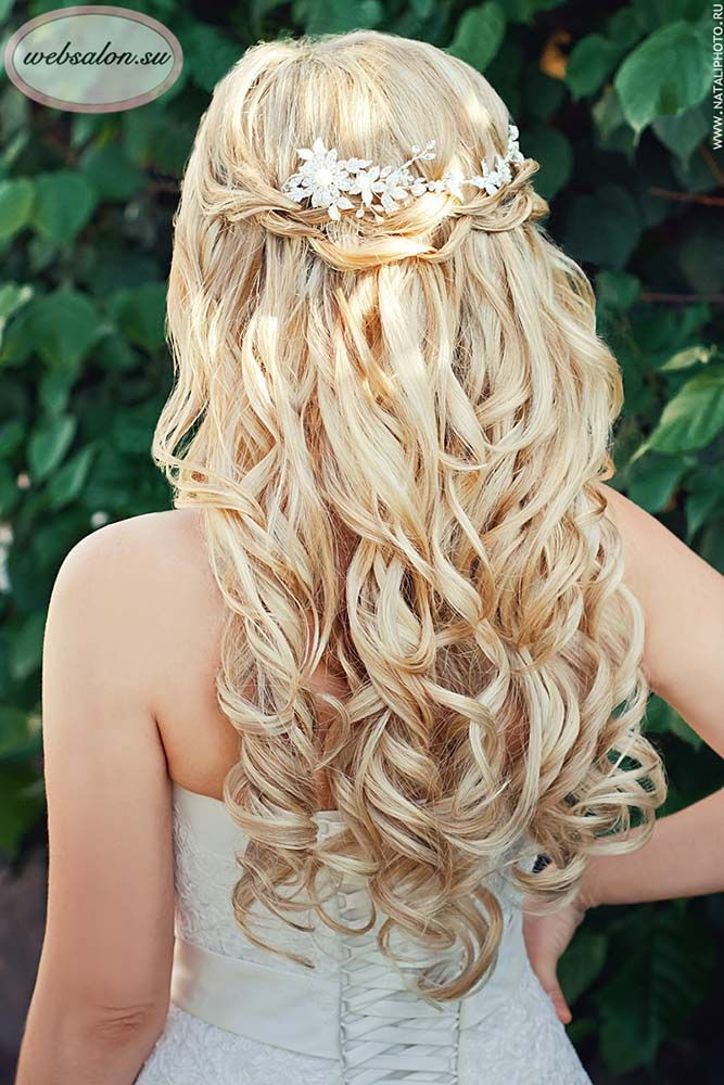 Country Wedding Hairstyles For Bridesmaids
 45 Half Up Half Down Wedding Hairstyles Ideas