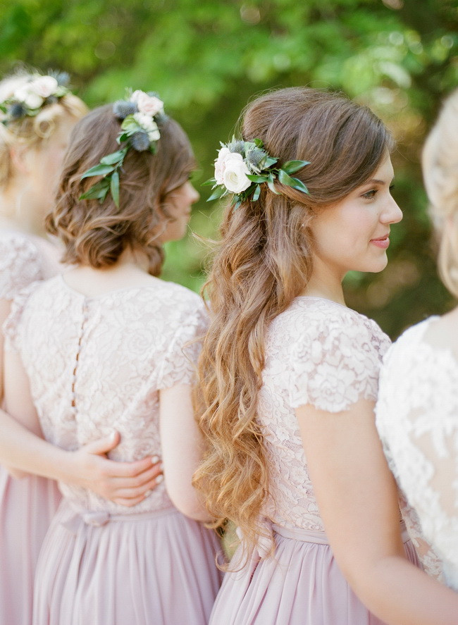 Country Wedding Hairstyles For Bridesmaids
 Lindsey and Justin s Country Rustic Wedding