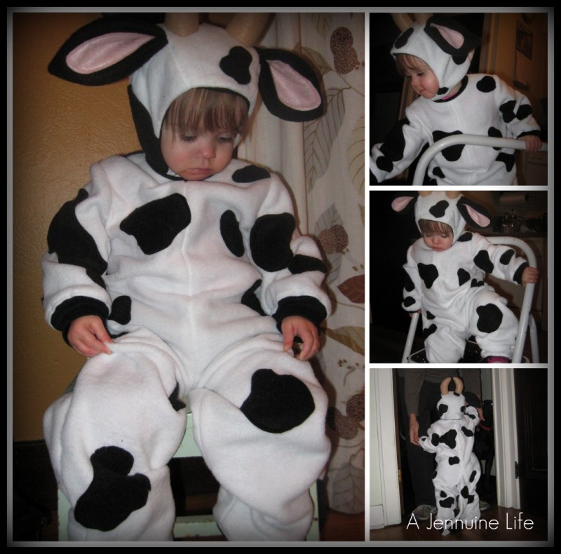 Cow Costume DIY
 plete Cow Costume A Jennuine Life