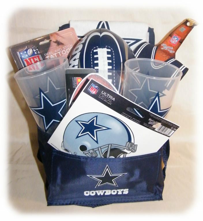 Cowboys Fan Gift Ideas
 Dallas Cowboys Gift from DFW Gift Baskets in Dallas TX