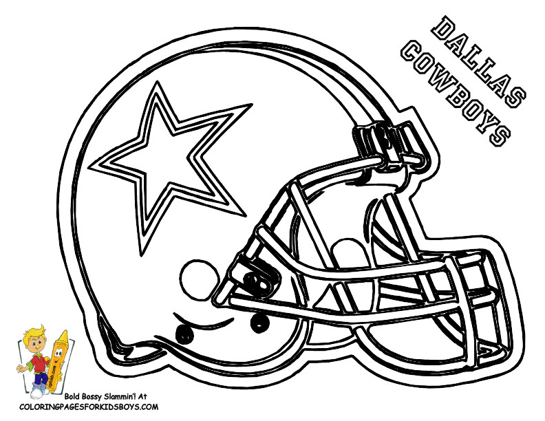 Cowboys Football Coloring Pages
 Dallas Cowboys Coloring Pages For Kids Coloring Home