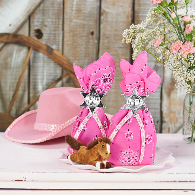 Cowgirl Birthday Decorations
 Pink Cowgirl Birthday Party