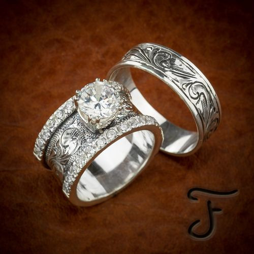 Cowgirl Wedding Rings
 R 26 and R 41 Jewelry ideas
