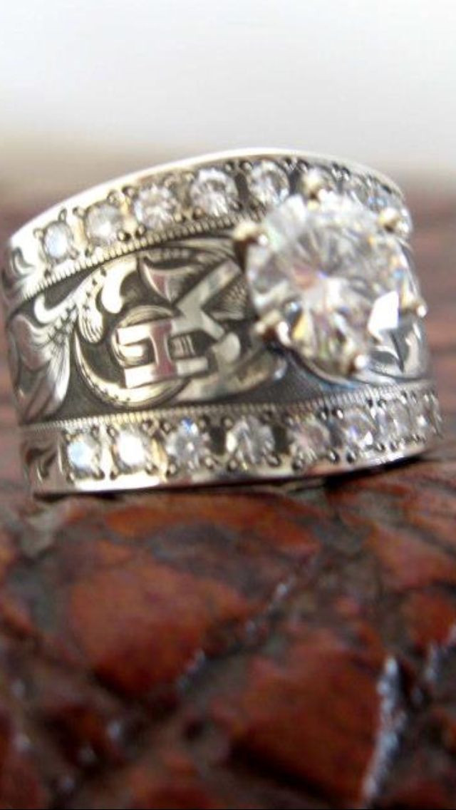 Cowgirl Wedding Rings
 Western Wedding Rings